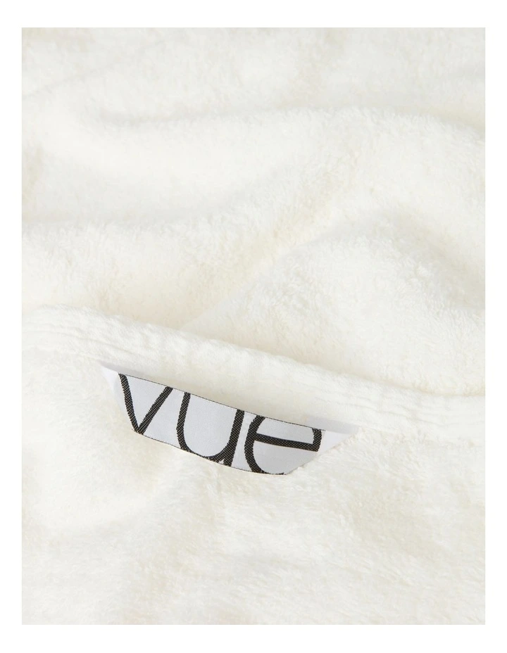 Organic Towel Range in White image 3