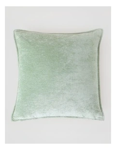 Valerie Velvet Chenille Cushion in Sage