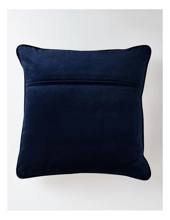 Grecian Key Cushion in Navy image 4