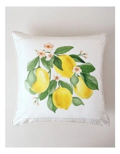 Lemon Cushion in Natural