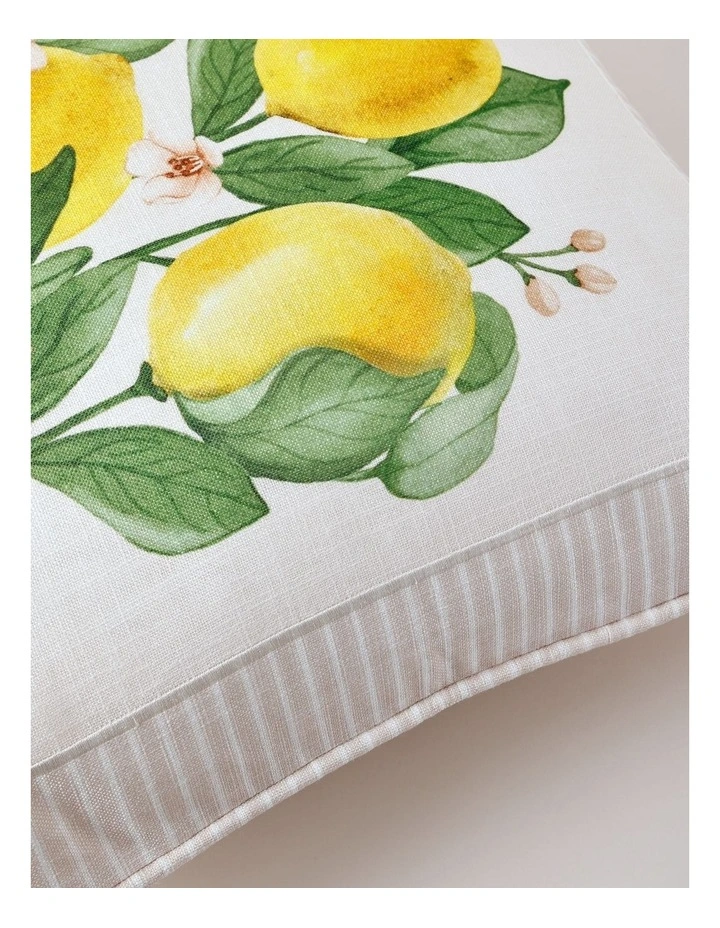 Lemon Cushion in Natural image 4