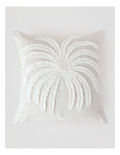 Australian House & Garden Palm Haven Cushion in Natural
