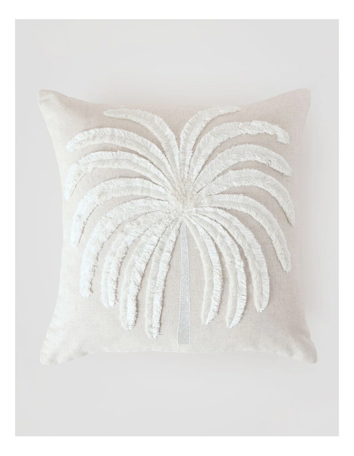 Australian House & Garden Palm Haven Cushion in Natural image 1