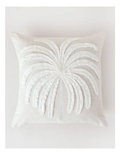 Australian House & Garden Palm Haven Cushion in Natural