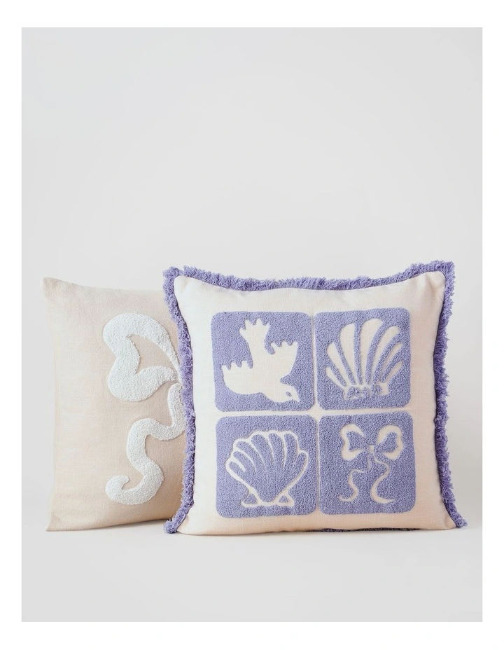 Paloma Cushion in Blackcurrant image 5