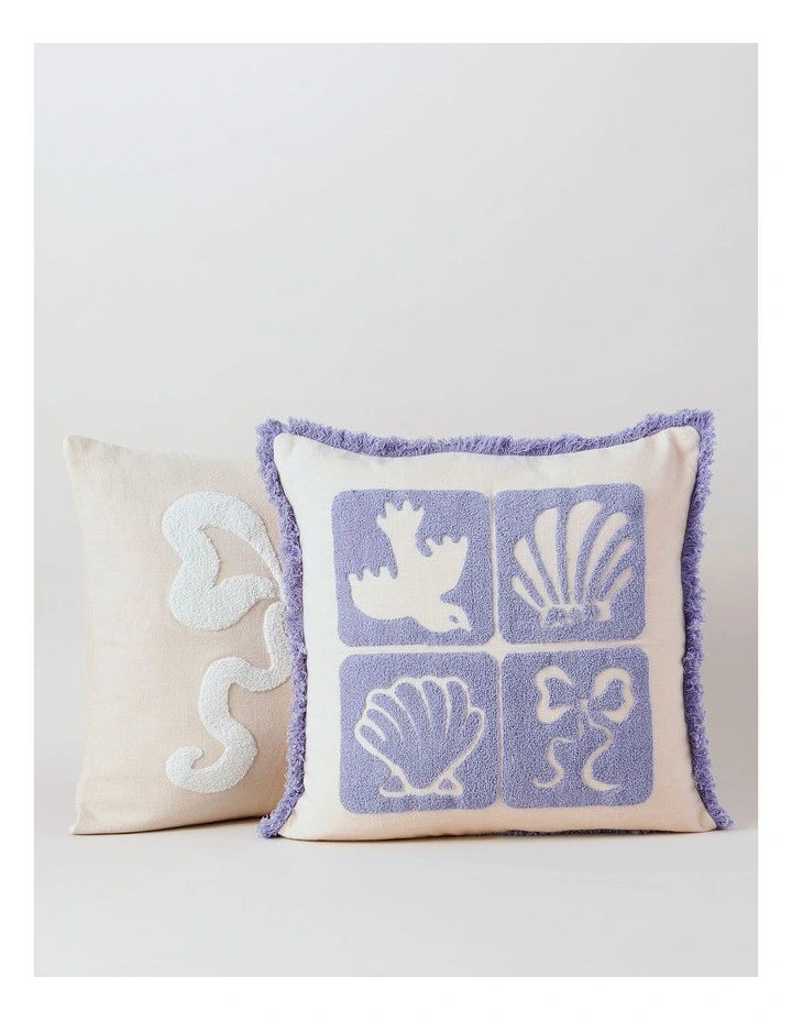Paloma Cushion in Blackcurrant image 5