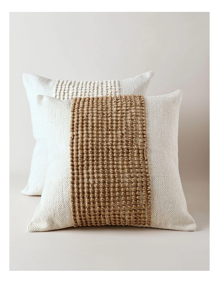 Belongil Cushion Two Tone in Natural image 2