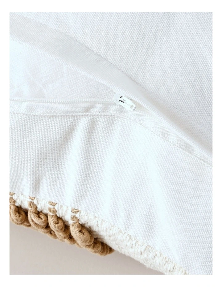 Belongil Cushion Two Tone in Natural image 5