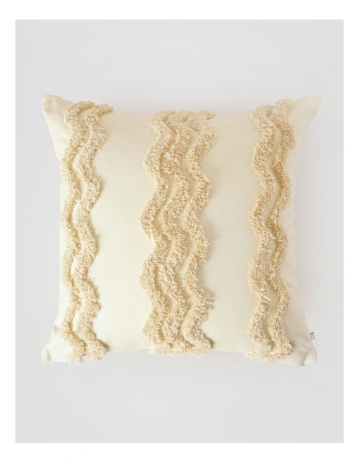 Tufted Wiggle Cushion in Neutral image 1