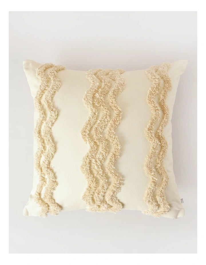 Tufted Wiggle Cushion in Neutral image 1