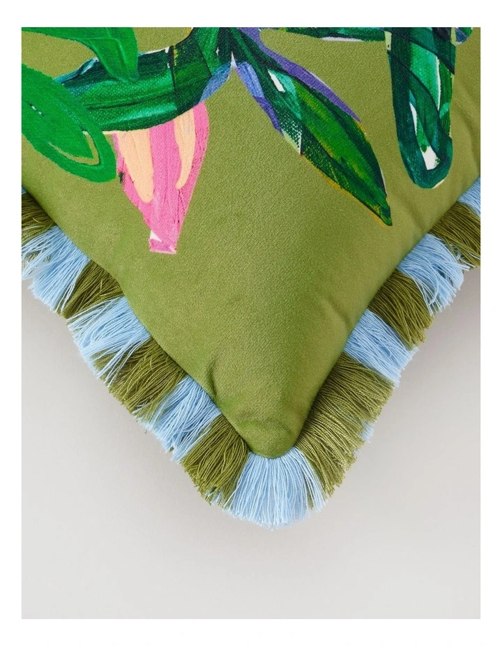 Morgan Jamieson Jungle Funk Cushion in Greens image 2