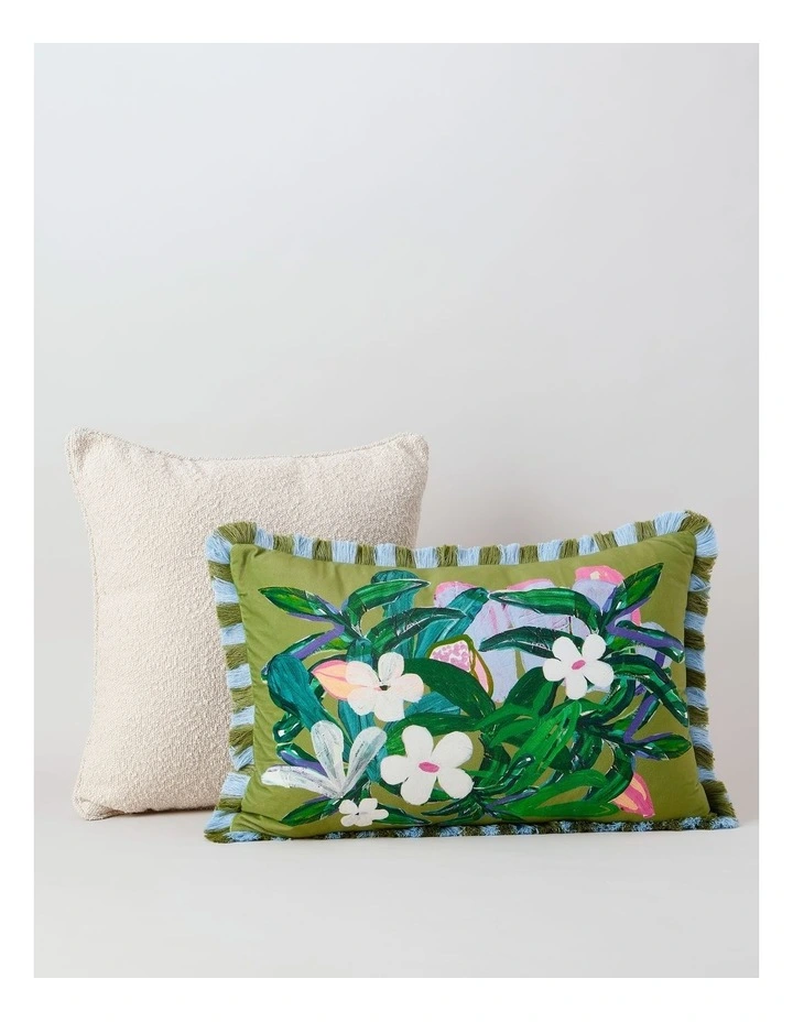 Morgan Jamieson Jungle Funk Cushion in Greens image 5