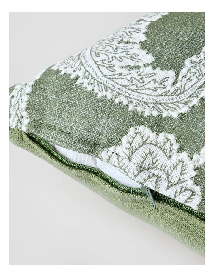 Sabine Cushion in Sage image 4