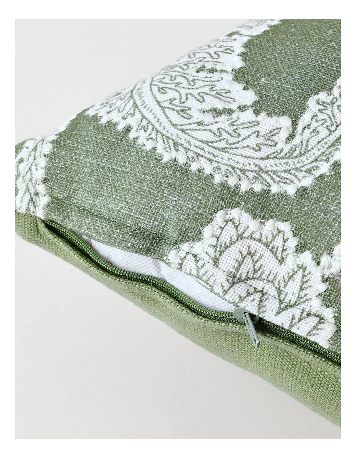 Sabine Cushion in Sage image 5