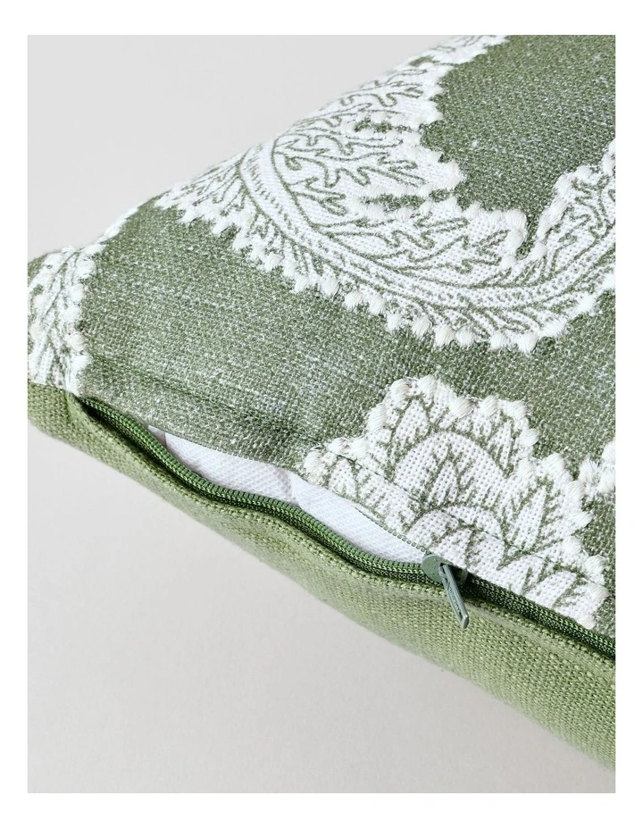 Sabine Cushion in Sage image 5