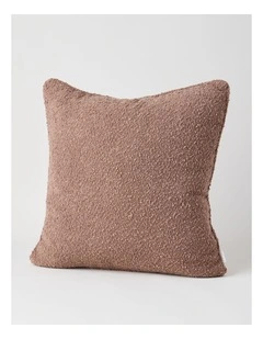 Vue Boucle Cushion in Chocolate