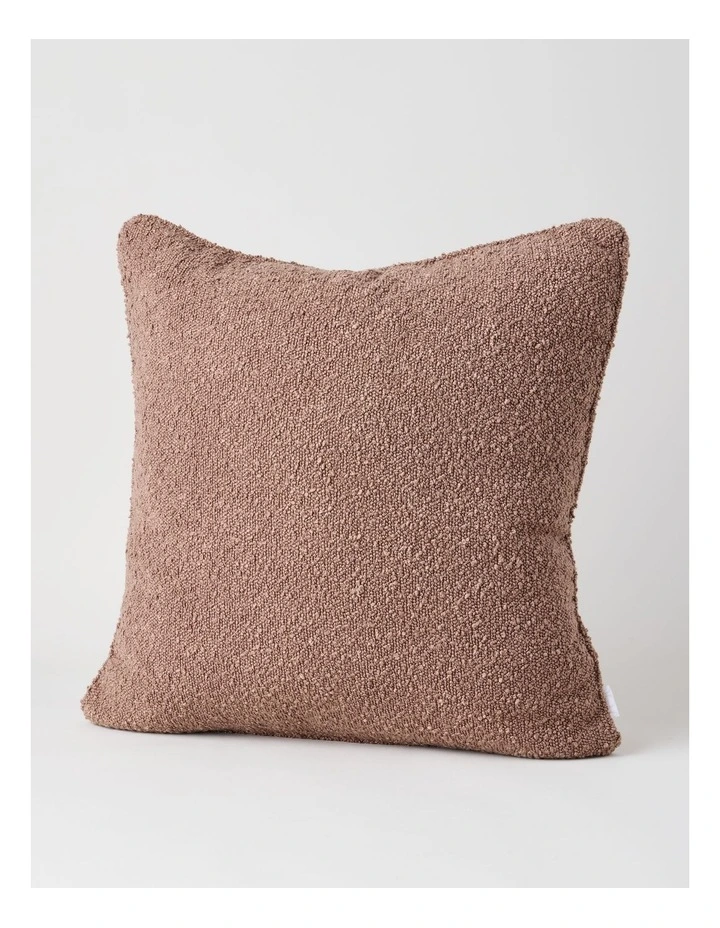 Vue Boucle Cushion in Chocolate image 1