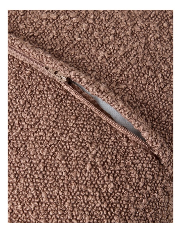 Vue Boucle Cushion in Chocolate image 4