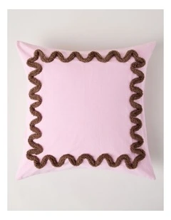 Vue Wavy Cushion in Pink