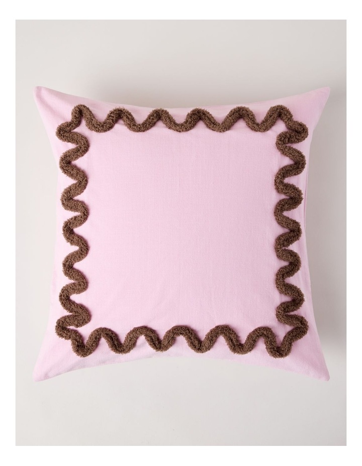 Vue Wavy Cushion in Pink