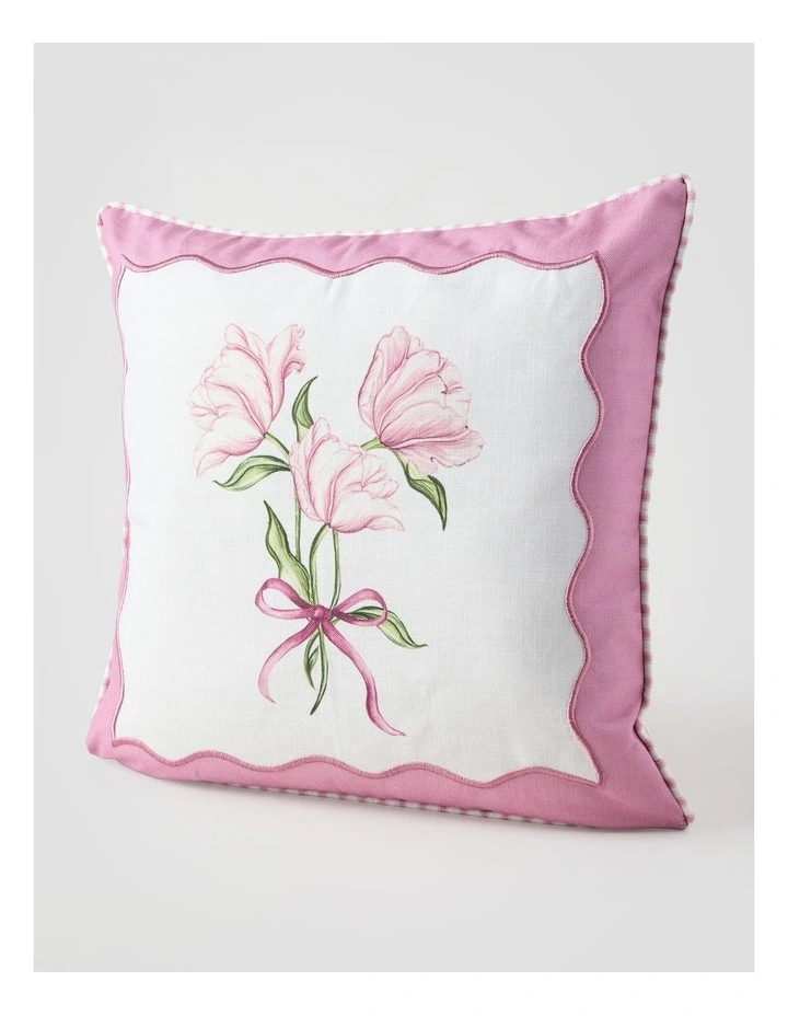 Heritage Elodie Cushion in Pink image 1