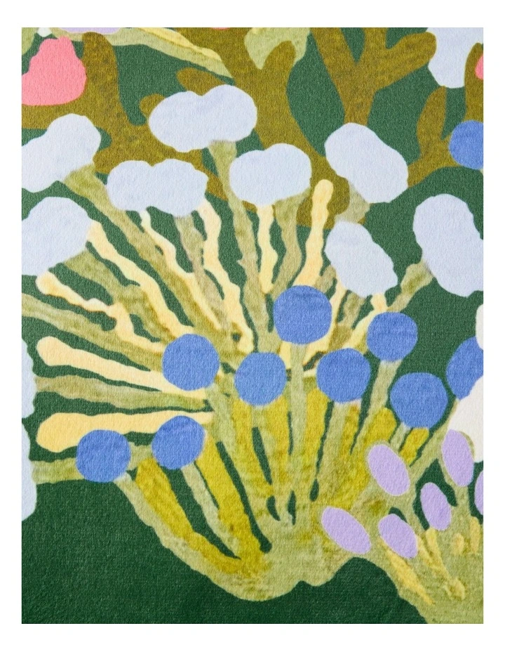 Desert Flowers Nights Cushion by Jessie Ngwarraye Ross image 4