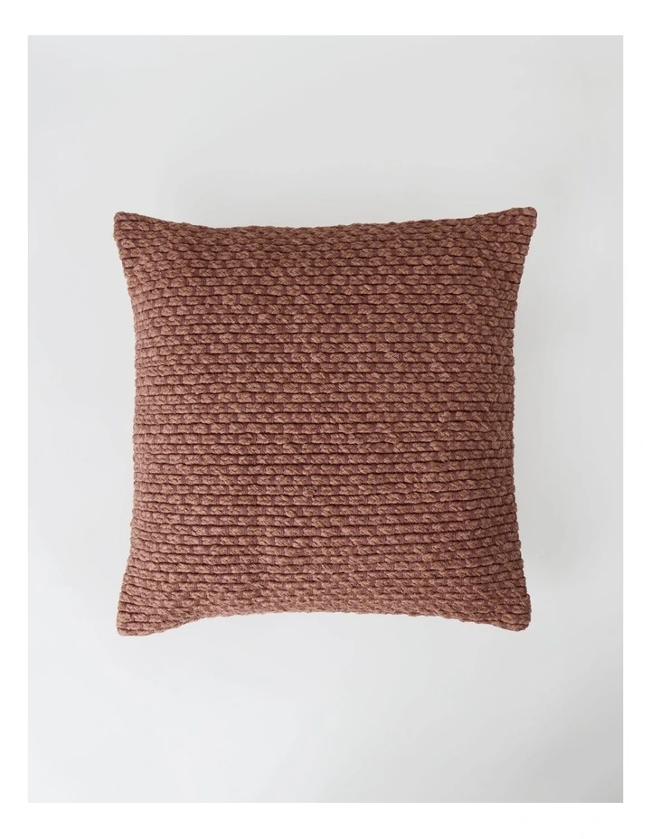 Macedon Cushion in Chocolate image 1