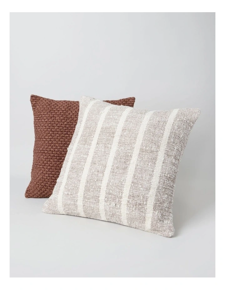 Bellingen Cushion in Chocolate image 2