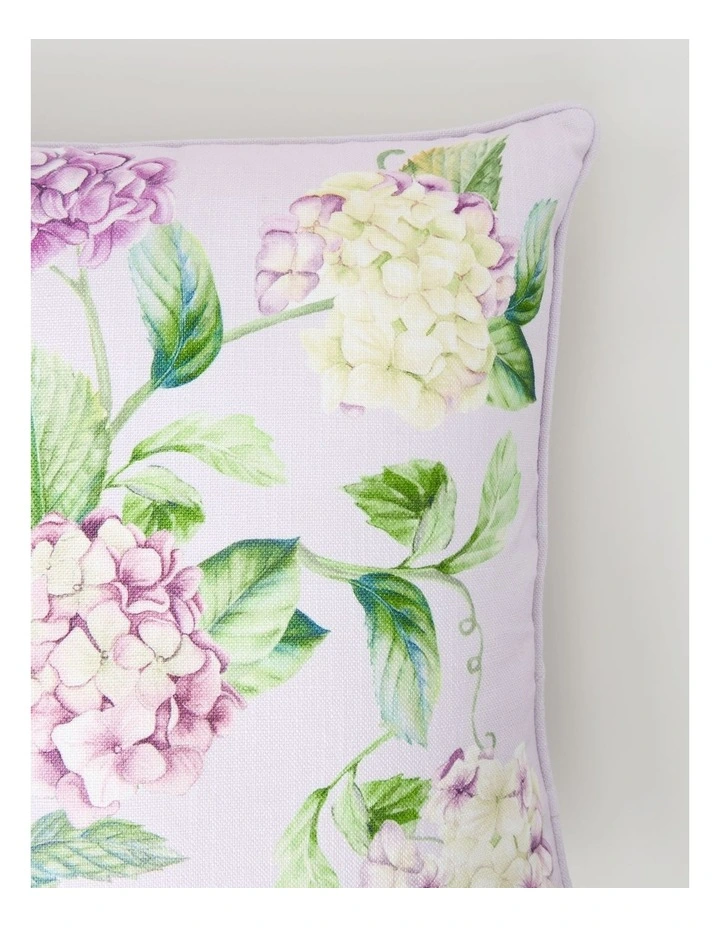 Celine Cushion in Lavender Hydrangea Print image 3