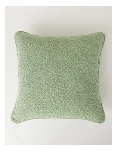 Boucle Cushion in Olive