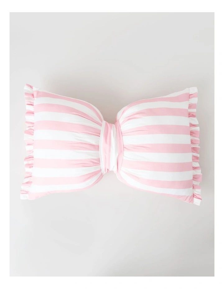 Bow Cushion in Pink image 1