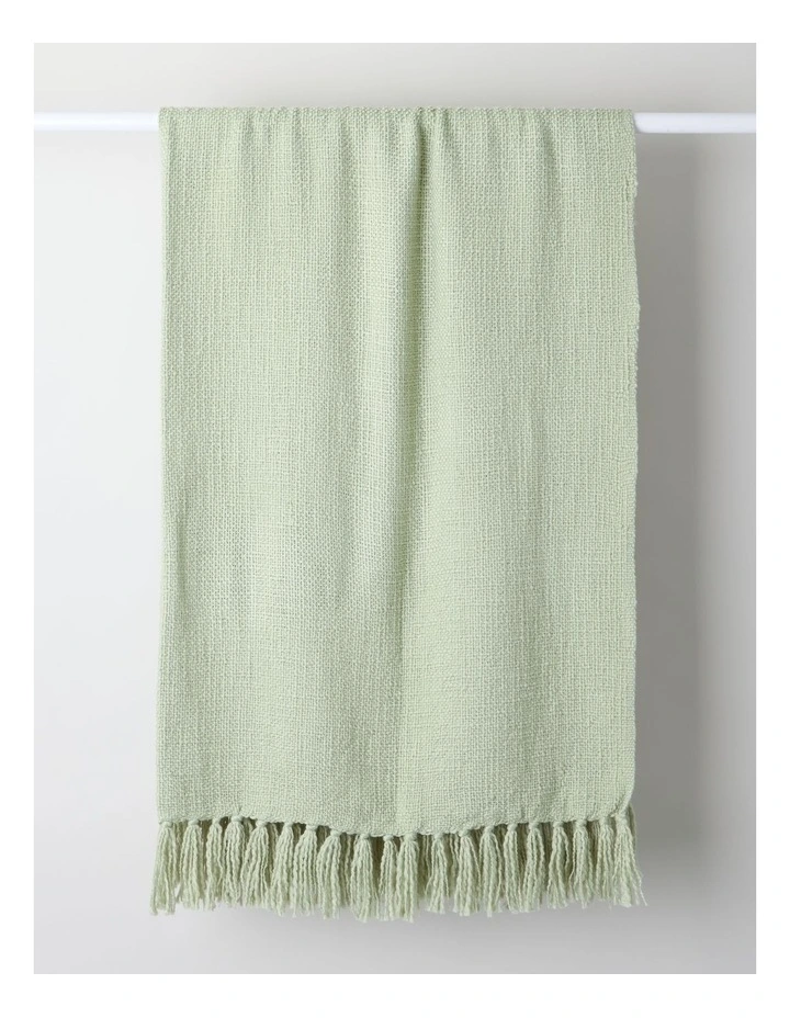 Lucille Throw in Sage image 1