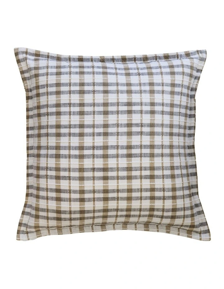 Bolton Cushion 50x50cm in Charcoal image 1