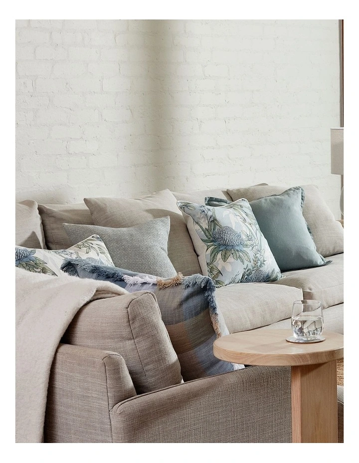 Fowler Cushion 50x50cm in Blue image 3