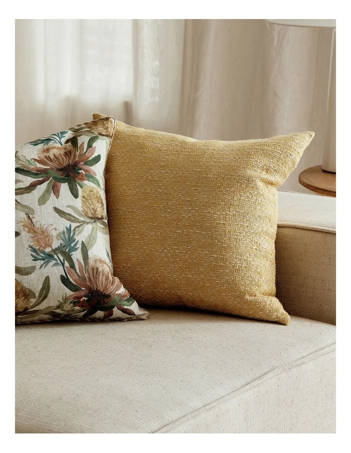 Fowler Cushion 50x50cm in Yellow image 2