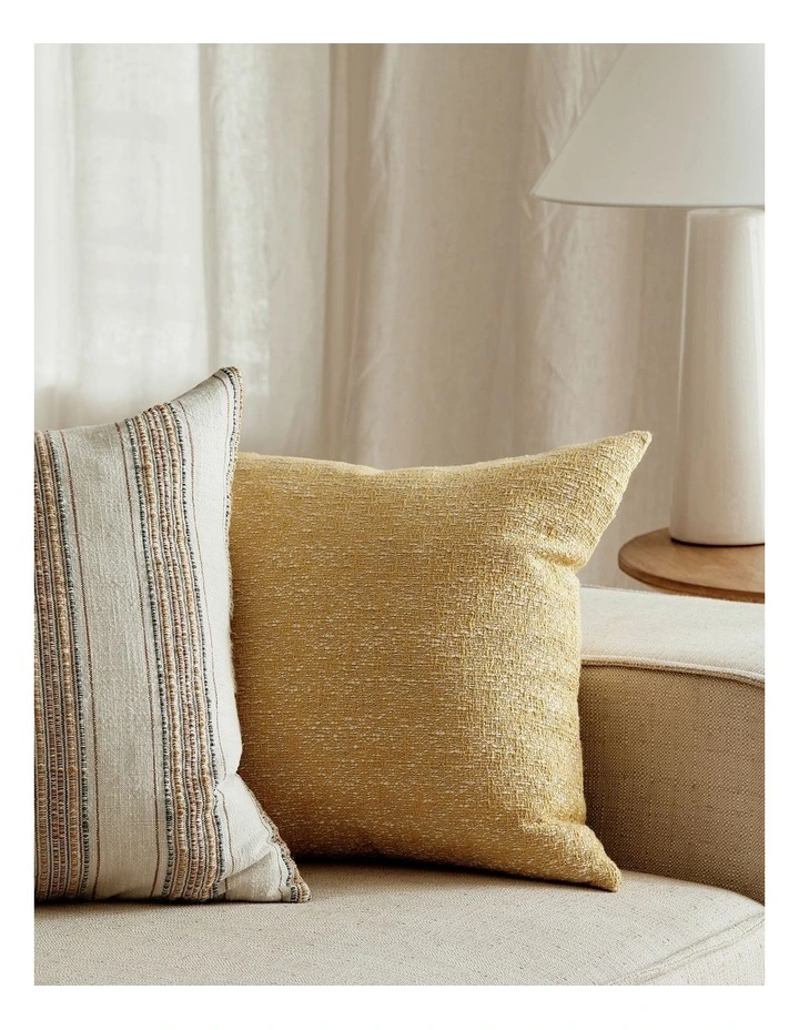 Fowler Cushion 50x50cm in Yellow image 3