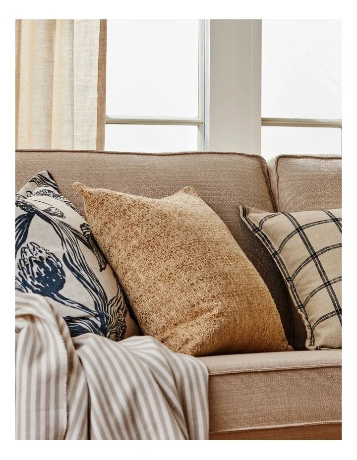 Fowler Cushion 50x50cm in Tan image 3