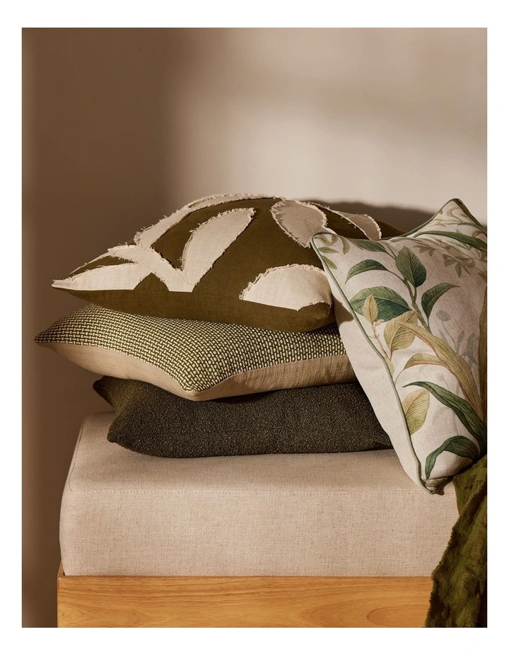 Nash Cushion 50x50cm in Green image 2