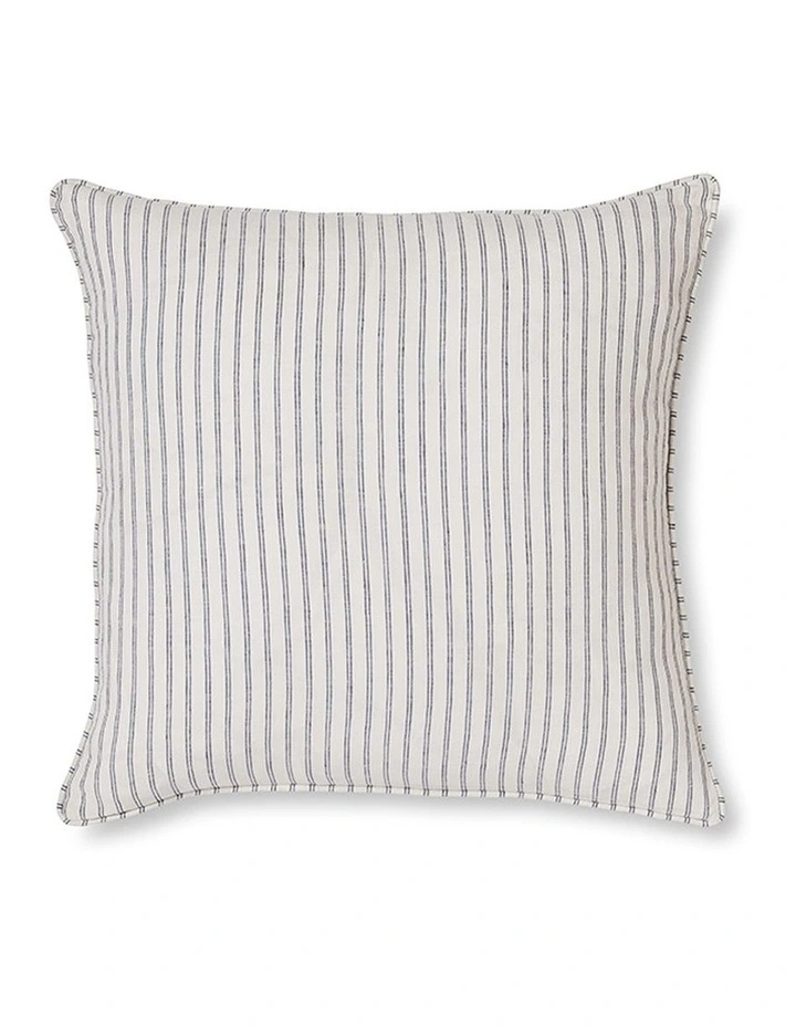 Connecticut Linen Cushion 55x55cm in Navy image 1