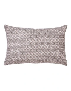 Francis Linen Cushion 40x60cm in Coffee