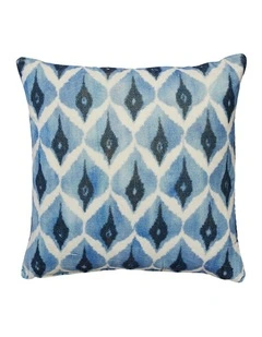 Oslo Velvet Cushion 55x55cm in Blue