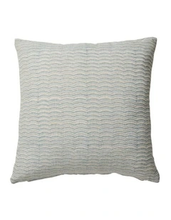 Neera Scallop Cushion 50x50cm in Blue