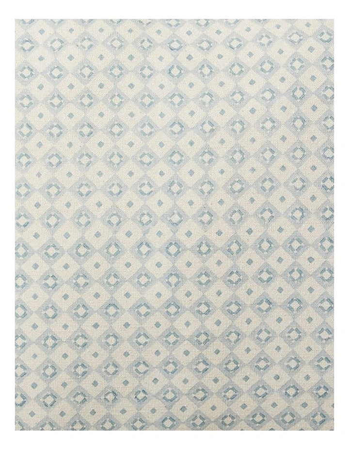 Samira Diamond Cushion 50x50cm in Blue image 3