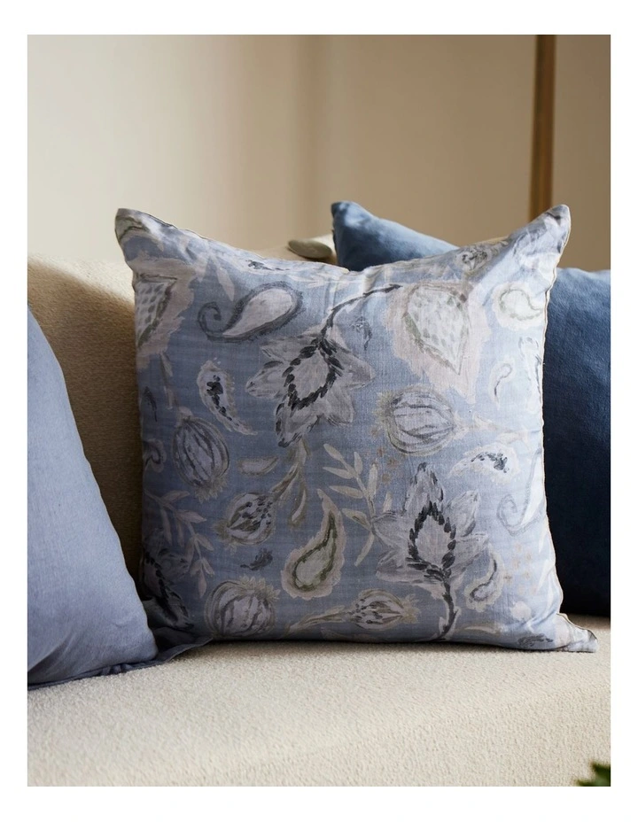 Samson Cushion 55x55cm in Light Blue image 2