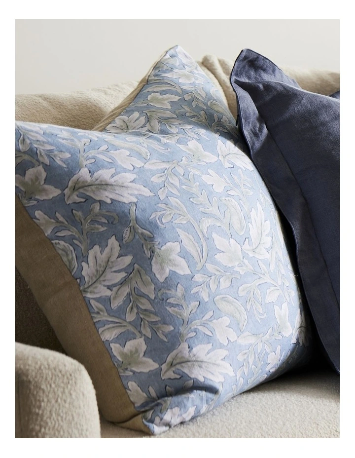 Barkley Cushion 55x55cm in Light Blue image 3