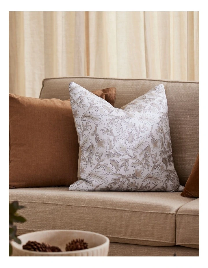 Barkley Cushion 55x55cm in Neutral image 3