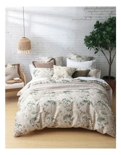 Briar Quilt Cover Set in Natural
