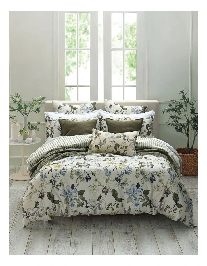 Sanctuary Quilt Cover Set in Natural image 1