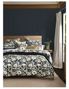 Harriet Cotton Percale Quilt Cover Set 250TC in Multi