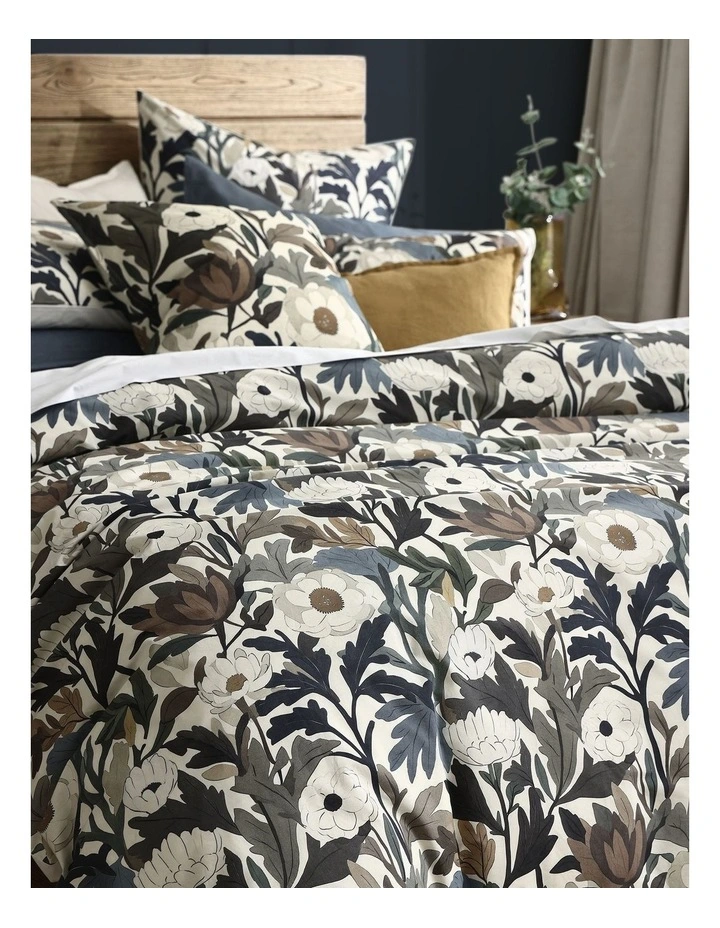 Harriet Cotton Percale Quilt Cover Set 250TC in Multi image 3